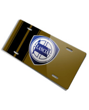Lancia Emblem Novelty License Plate - Aluminum - 16 colors - Made in the USA picture