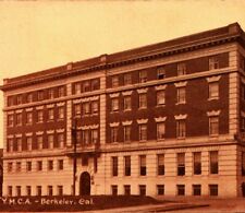 Berkeley CA California Sepia View YMCA 1910s Vtg Postcard Cardinell-Vincent picture