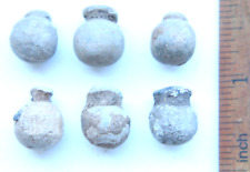 Group Of Musket Ball Bullets. Dug Relics. Napoleonic War. (Y24-01) picture