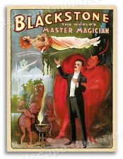 1934 Blackstone the Worlds Master Magician Vintage Style Magic Poster - 24x32 picture