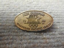 1984 XXIII Olympics Southern  Pacific Railroad Guest Pin Los Angeles California picture