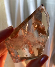 GORGEOUS RARE BRAZILIAN CITRINE HIGHEST QUALITY AAA+ FACET CUT FREEFORM CRYSTAL picture