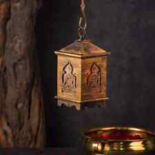 Handcrafted Antique Wooden Buddha Lantern picture