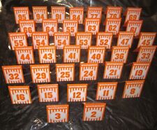 Whataburger Table Tent #'s You Pick The Number No Limit $4 Flat Rate Shipping picture