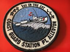 US Coast Guard Pt. Allerton patch USCG Massachusetts picture