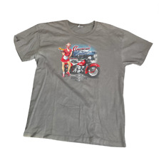 Vintage 2000s Harley Davidson Motorcycles Tee XL American Classic Pin Up Florida picture