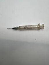 Vintage 1940s 1950s B-D YALE Glass Syringe  O 730 USA picture