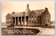Minnesota Ft Snelling Recreation Building US Veterans Hospital  Vintage Postcard picture