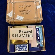 Antique 1920's Shaving Needs Travel Package Schade Theater Sandusky Ohio picture