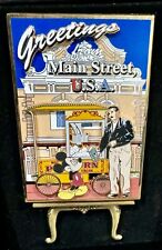 Disneyland 50th Walt Disney & Mickey Jumbo Main Street Popcorn Pin 2005 picture