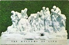 The Mystery of Life, Forest Lawn Memorial Park, Glendale, California Postcard picture