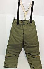 WWII-1940's Eddie Bauer US Army Airforce flight pants, A-8 down filled size 40 picture