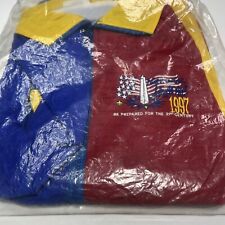 BSA Red, Yellow & Blue 1997 National Jamboree Jacket Adult Large TS-334 picture