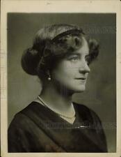 1924 Press Photo Lady Gladstone, wife of Viscount Herbert Gladstone - kfa22883 picture