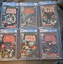 MARVEL STAR WARS LOT ISSUES 1-6. FIRST RUN. MOVIE ADAPTATION CGC. picture