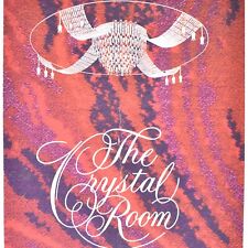 1966 Crystal Room Restaurant Menu Wilbur Clark Desert Inn Country Club Las Vegas picture