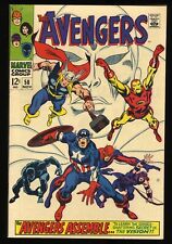 Avengers #58 VF 8.0 2nd Appearance Vision Ultron/Vision Origin Marvel 1968 picture