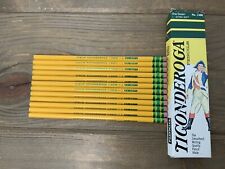 Vintage #1 Dixon Ticonderoga Pencils No 1388 Extra Soft 12 Pencils Original Box picture