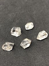 5 Piece Set Collection Herkimer Diamond Quartz 7.8g raw & Water Washed Only C2 picture