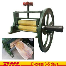 VINTAGE Dry Squid Orange Sugar Cane Mill Juicer Hand Press Cast Iron Brass Tool picture