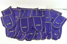 Crown Royal Bags Bulk Lot of 20 Extra Large 1.75L XL Purple w/ Drawstring 12