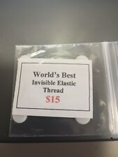 The best invisible elastic thread on the planet 90' of thread ITR refills picture