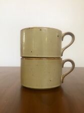 Vintage DANSK Set Of #2 Neilstone Spice Coffee Mugs picture
