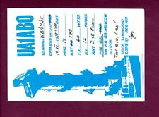 Vintage QSL Radio Card USSR UA1ABO Leningrad op. Igor June 10 1978 card picture