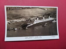 White Star Line - RMS MAJESTIC (1922) Real Photo Postcard (1930's) picture