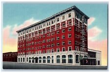 Columbia South Carolina SC Postcard Jefferson Hotel Building Exterior c1940's picture