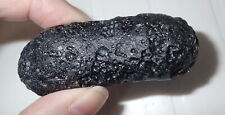 Large Black Indochinite Tektite Stone from China 56.2 gram 65x27x22 mm picture