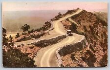 Canon City Colorado~View On Sky Line Drive Razorback Ridge~Vintage Postcard picture