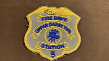 Upper Darby Twp. Pennsylvania Fire Department Patch Firefighter Vintage PA picture