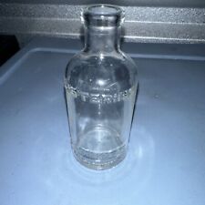 Vintage Listerine Lambert Pharmacal Company Clear Glass Bottle Chipped -5.5in picture