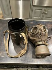 German WW1 Gas mask Complete  picture