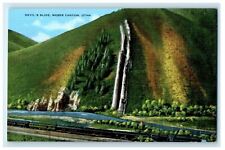 c1930s View of Devil's Slide Weber Canyon Utah UT Unposted Vintage Postcard picture