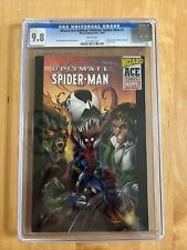 WIZARD ACE EDITION: ULTIMATE SPIDER-MAN #1 CGC 9.8 NM/M (MARVEL 2005) ACETATE picture