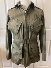 WW2 US 101st Airborne M42 Jump Jacket Invasion Camouflage Modified 38/40R Repro picture