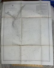 Antique 1866 US Map: U. S. Coast Survey - Cape Lookout Shoals North Carolina NC picture