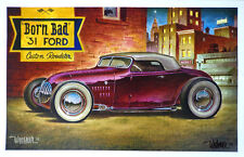 Keith Weesner signed art print hot rod '31 Ford 