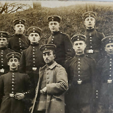WW1 German 1917 Imperial IR 169 Baden Infantry Regiment soldiers postcard photo picture