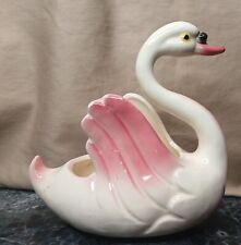 Vintage Maddux of California ceramic swan planter 416 picture