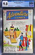 Adventure Comics #314 1963 CGC 9.0 OW/W Hitler & Dillinger App; Low Starting Bid picture
