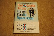 Vintage 1962 Royal Canadian Air Force Book Exercise Plans for Physical Fitness picture