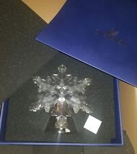 Swarovski RARE 10 Inch LE CHRISTMAS Snowflake star 2012 SLV display  picture