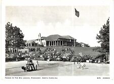 Pinehurst Tennis In The Big League 1930 Unused NC picture