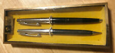 Vintage SHEAFFER 203 BP Pen / Pencil Set black & silver NIB picture