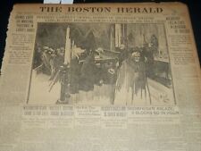 1907 SEPTEMBER 3 THE BOSTON HERALD - ARCHBISHOP WILLIAMS LIES IN STATE - BH 233 picture