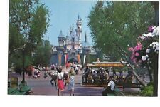 Vintage Postcard Disneyland Sleeping Beauty Castle Horse picture