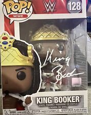 King Booker T Funko POP WWE White Paint Beckett Witnessed Holo WCW BAS picture